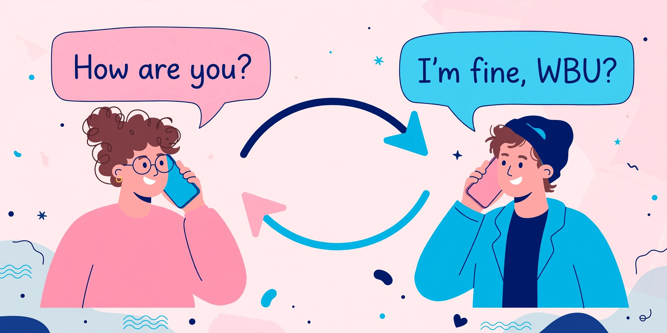 WBU meaning explained — returning the question in a chat