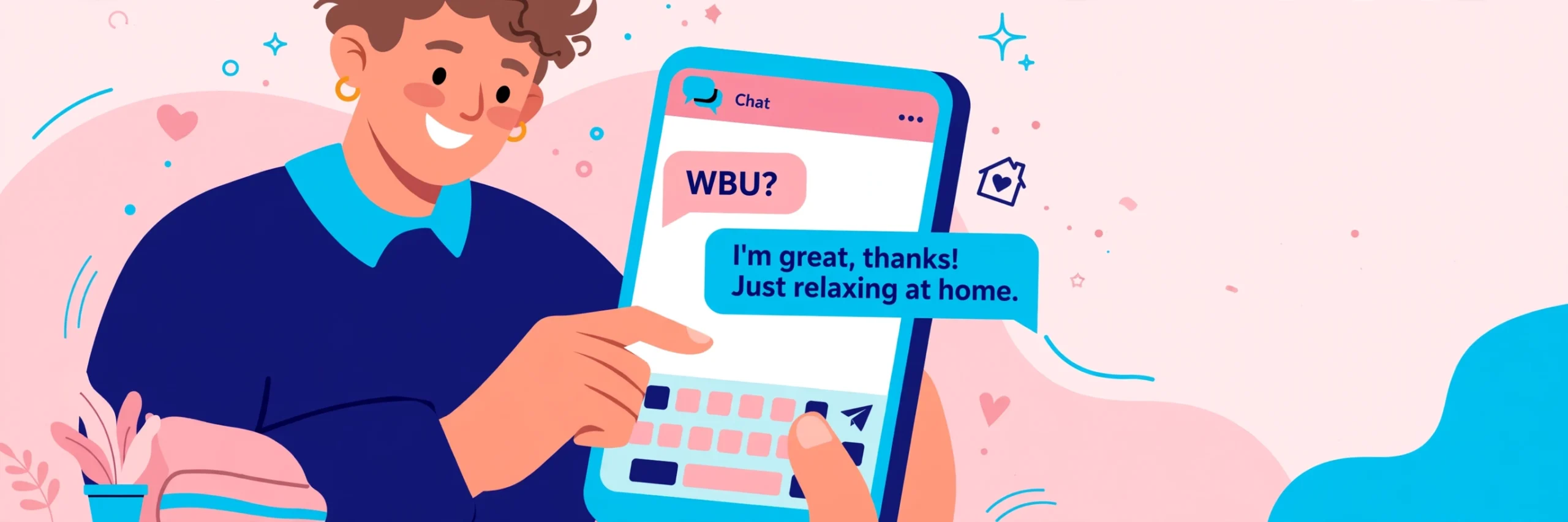 How to reply to a WBU text message