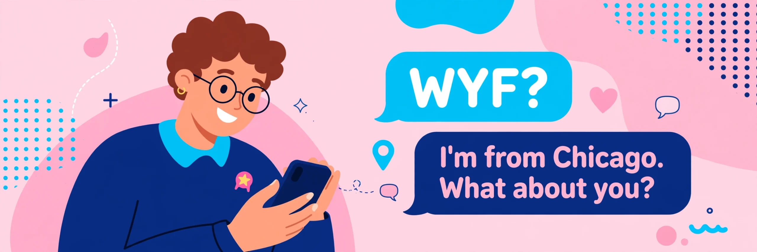 How to reply to a WYF text message